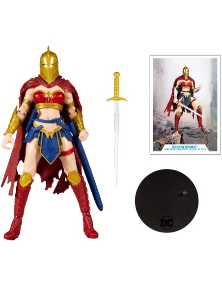 DC Multiverse Action Figure LKOE Wonder Woman with Helmet of Fate 18 cm - 1