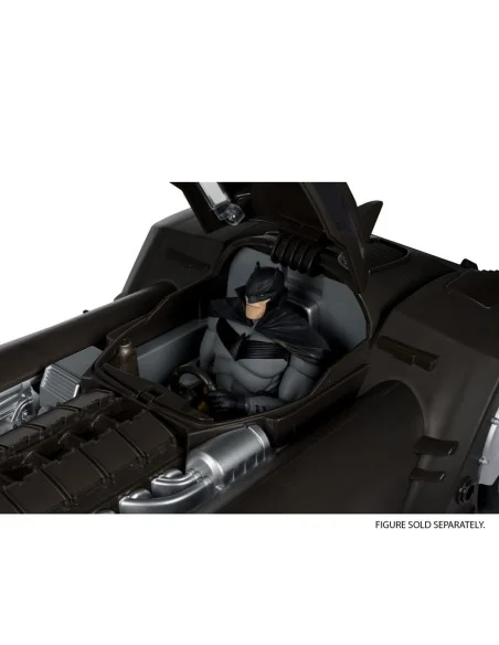 DC White Knight Batmobile Gold Label 50 cm