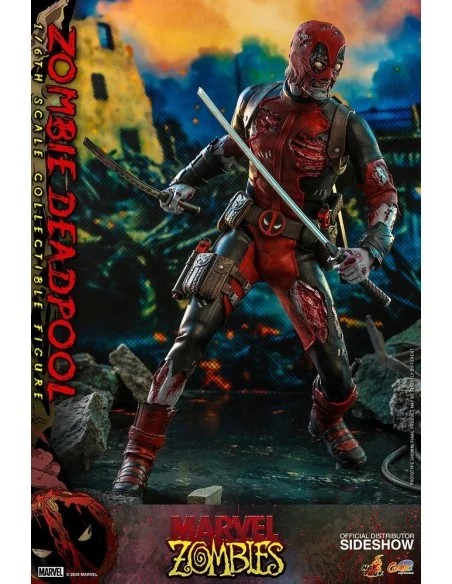 Marvel Zombie Deadpool Comic Masterpiece Action Figure 1/6 31 cm - 8 - 