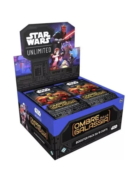 Star Wars: Unlimited Ombre Sulla Galassia Booster Display ITA 24 BOOSTER