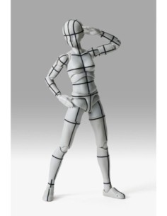 S.H.Figuarts Action Figure Body-Chan Sports Edition Wire Frame (Gray Color Ver.) 15 cm 44,99 € Bandai Tamashii Nations