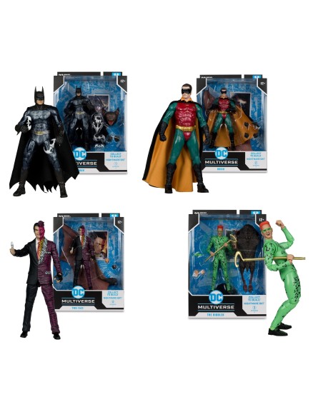 Batman Val Kilmer Forever Robin Riddler Two Face Build Nightmare Bat 18 cm 129,99 € McFarlane Toys
