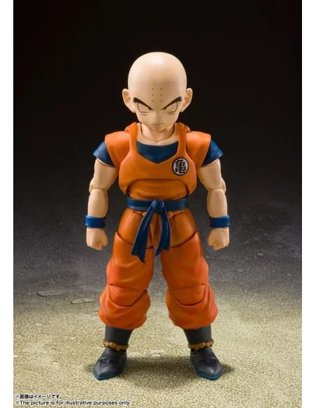 Dragon Ball Z S.H. Figuarts Krillin Earth's Strongest Man 12 cm - 3 - 