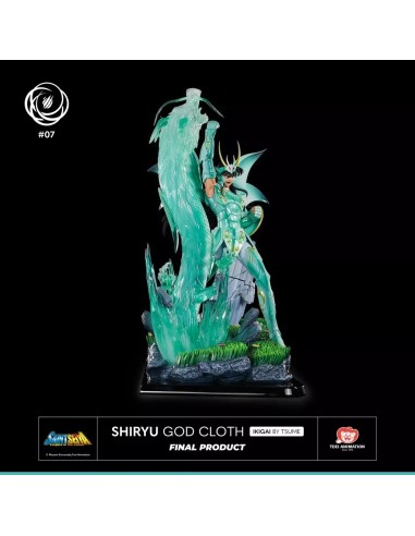Myth Cloth Saint Seiya Hades Chapter: Shiryu God Cloth 1/6 Ikigai Statue