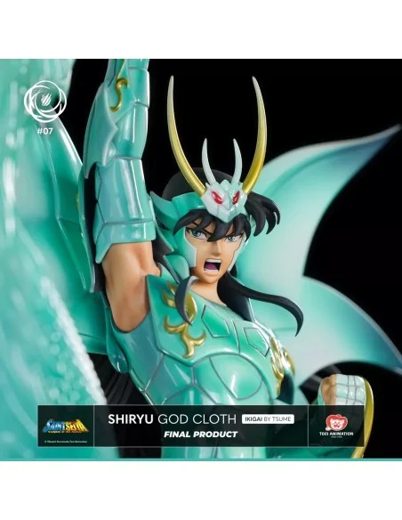 Myth Cloth Saint Seiya Hades Chapter: Shiryu God Cloth 1/6 Ikigai Statue