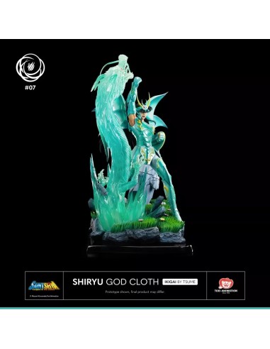 Myth Cloth Saint Seiya Hades Chapter: Shiryu God Cloth 1/6 Ikigai Statue