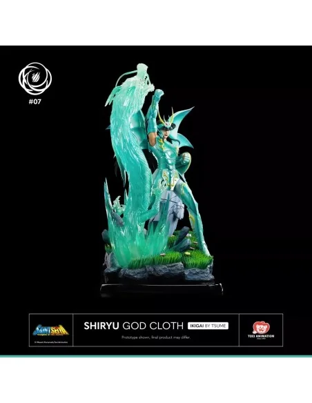 Myth Cloth Saint Seiya Hades Chapter: Shiryu God Cloth 1/6 Ikigai Statue