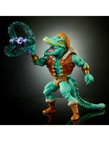 Masters x Turtles of Grayskull: Deluxe Leatherhead 14 cm