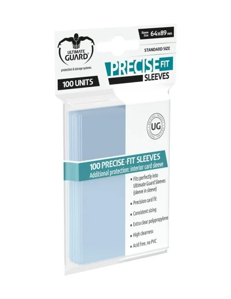Ultimate Guard Precise-Fit Perfect Sleeves Pokemon One Piece 100pz