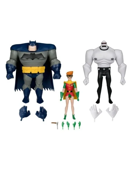 Batman Animated Adventures 3-Pack Legends of the Dark Knight Gold Label 13 cm