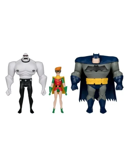 Batman Animated Adventures 3-Pack Legends of the Dark Knight Gold Label 13 cm