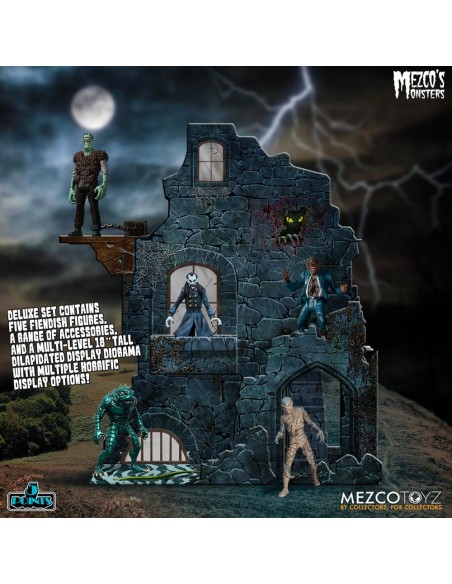 Horror Tower of Fear Deluxe Set 9cm 5 Points Action Figures