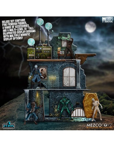 Horror Tower of Fear Deluxe Set 9cm 5 Points Action Figures