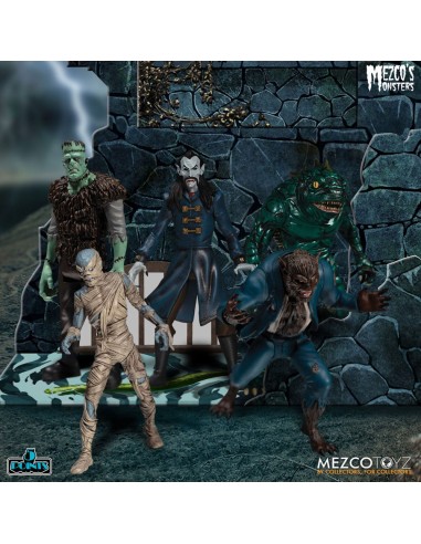 Horror Tower of Fear Deluxe Set 9cm 5 Points Action Figures