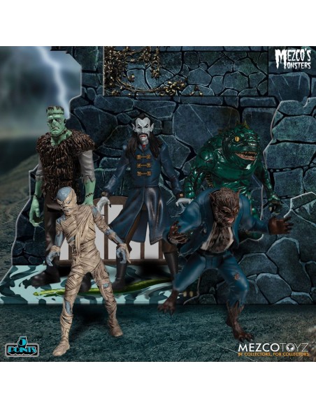 Horror Tower of Fear Deluxe Set 9cm 5 Points Action Figures