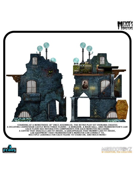 Horror Tower of Fear Deluxe Set 9cm 5 Points Action Figures