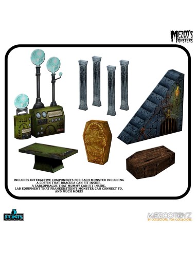 Horror Tower of Fear Deluxe Set 9cm 5 Points Action Figures