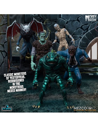Horror Tower of Fear Deluxe Set 9cm 5 Points Action Figures