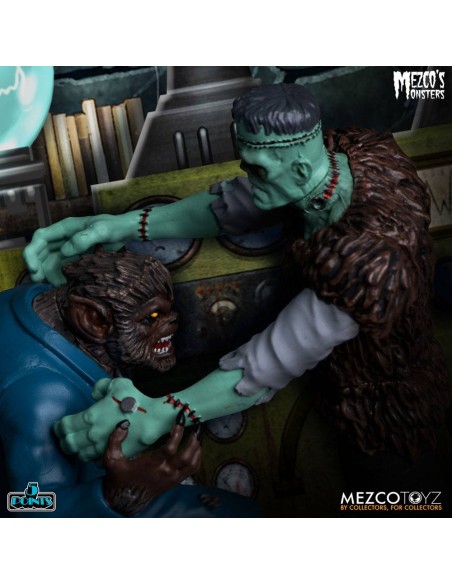 Horror Tower of Fear Deluxe Set 9cm 5 Points Action Figures