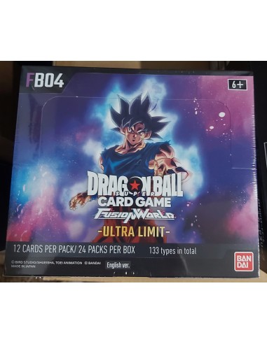 FB-04 Box Ultra Limit Dragon Ball Super Fusion Eng
