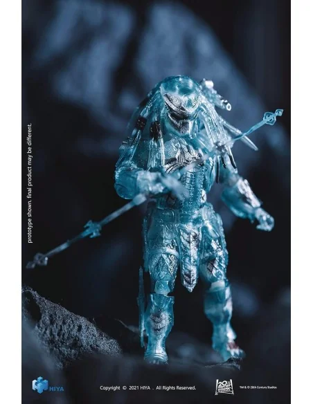 Active Camouflage Scar Figura 18 Cm Predator Previews Exclusive 1/18 Scale