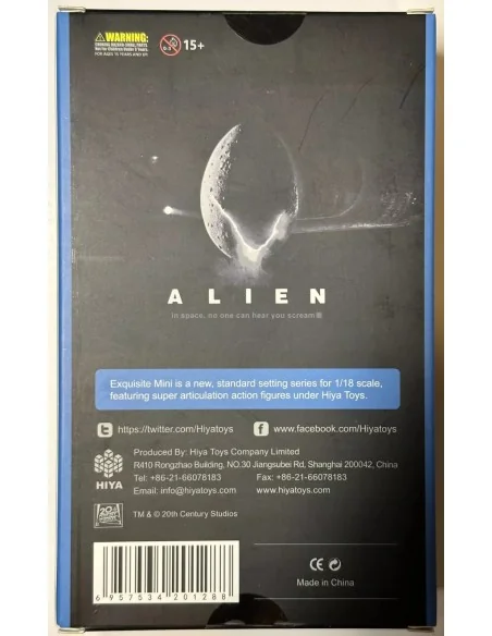 Dallas Figura 10 Cm 1/18 Scale Alien Previews Exclusive