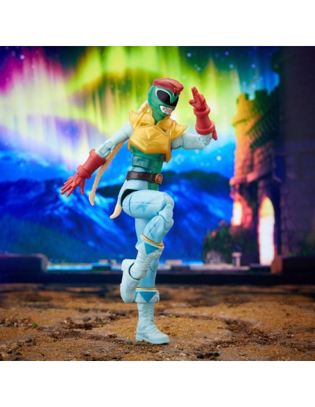 Morphed Cammy Power Rangers x Street Fighter Lightning Collection Action Figure Stinging Crane Ranger 15 cm