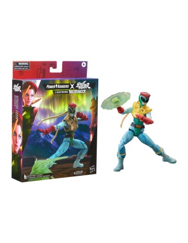 Morphed Cammy Power Rangers x Street Fighter Lightning Collection Action Figure Stinging Crane Ranger 15 cm
