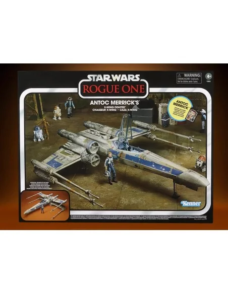 Vin X-Wing & Antoc Merrick Fig 9 Cm Rogue Squadron Star Wars Vintage F28855l0