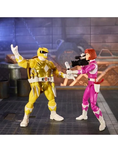 Power Rangers x Ninja Turtles Morphed April O´Neil & Michelangelo