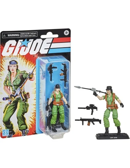 Lady Jaye Figura 12 Cm Gijoe Retro Series F10045x0
