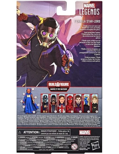 T'challa Star Lord Figura 15 Cm What If Marvel Legends F03295l0