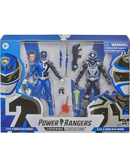 Power Rangers Spd Blue Ranger A & B 2 Pack 15 Cm Lightning Collection