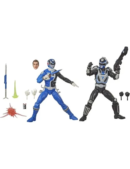 Power Rangers Spd Blue Ranger A & B 2 Pack 15 Cm Lightning Collection