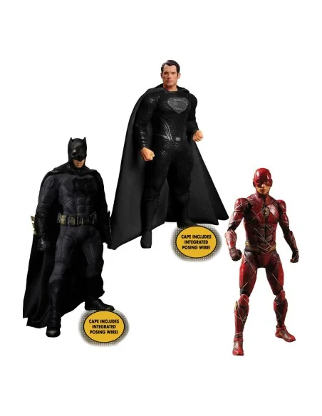 Batman Superman Flash Justice League Zack Snyder's Deluxe Set 3 Af 15-17 One:12 Collective