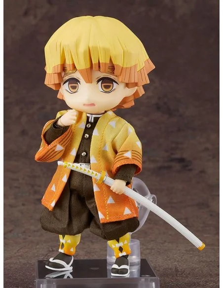 Zenitsu Agatsuma 14 Cm Demon Slayer Nendoroid Doll Kimetsu No Yaiba