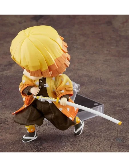 Zenitsu Agatsuma 14 Cm Demon Slayer Nendoroid Doll Kimetsu No Yaiba