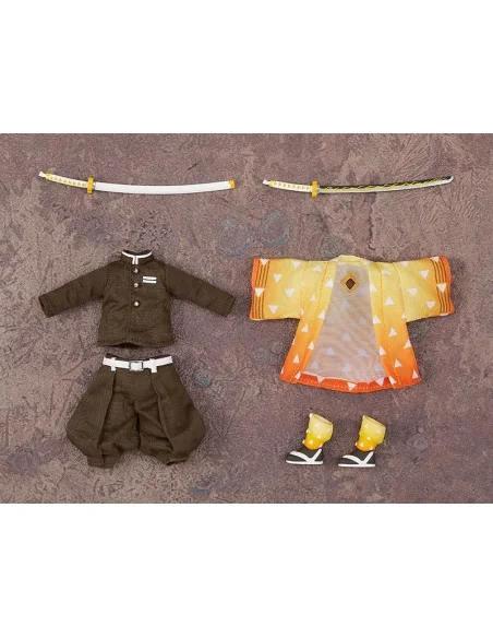 Zenitsu Agatsuma 14 Cm Demon Slayer Nendoroid Doll Kimetsu No Yaiba