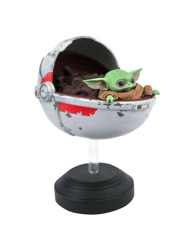 The Child with Pram 14 cm Grogu Star Wars Mandalorian Statue 1/6