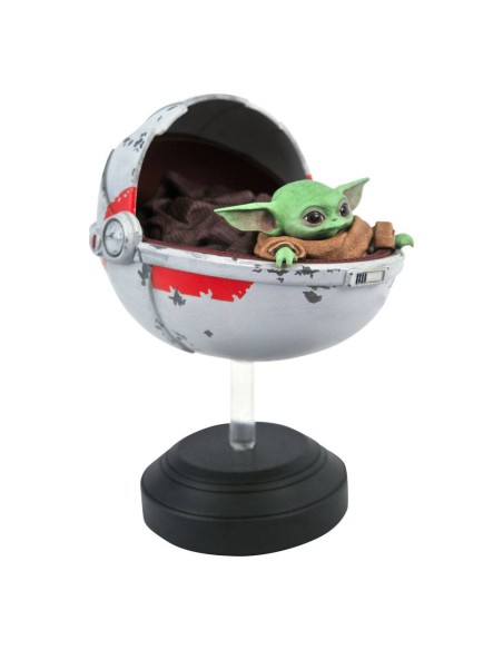 The Child with Pram 14 cm Grogu Star Wars Mandalorian Statue 1/6