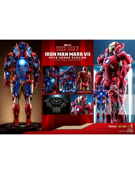 Iron Man Mark VII Diorama Die Cast DS004 D511/6 Open Armor Version 32 cm