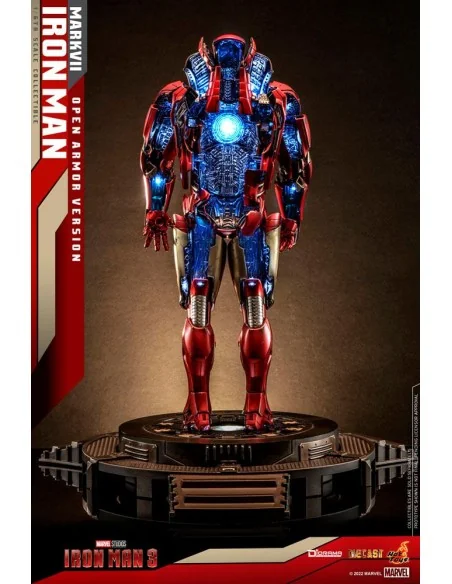 Iron Man Mark VII Diorama Die Cast DS004 D511/6 Open Armor Version 32 cm