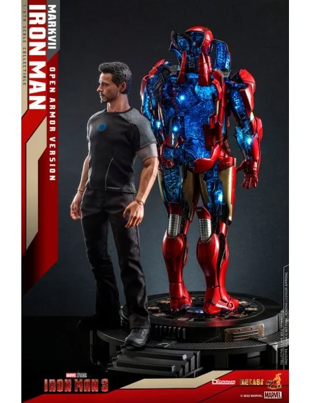 Iron Man Mark VII Diorama Die Cast DS004 D511/6 Open Armor Version 32 cm