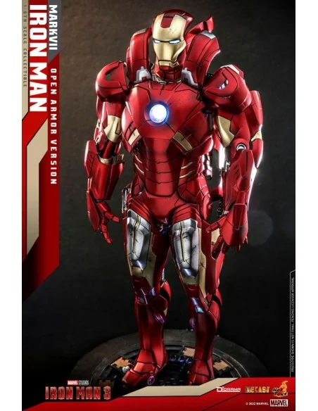 Iron Man Mark VII Diorama Die Cast DS004 D511/6 Open Armor Version 32 cm