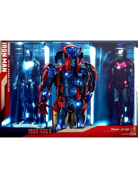 Iron Man Mark VII Diorama Die Cast DS004 D511/6 Open Armor Version 32 cm