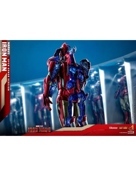 Iron Man Mark VII Diorama Die Cast DS004 D511/6 Open Armor Version 32 cm
