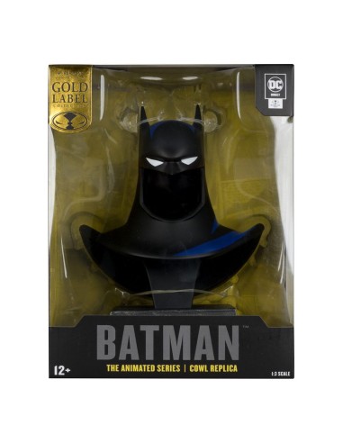 Batman Cowl Animated Series Mini Replica 1/3 Gold Label 19 cm