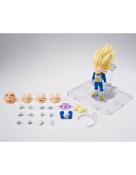 Dragon Ball S.H.Figuarts Af. Super Saiyan 3 Vegeta (mini) Daima 8 cm