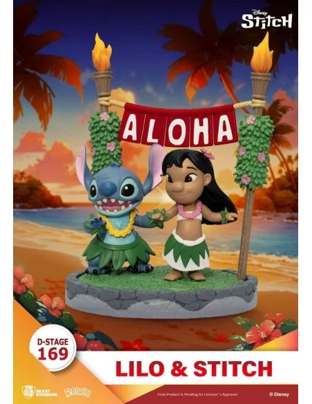 Lilo & Stitch D-Stage PVC Diorama Lilo & Stitch 16 cm