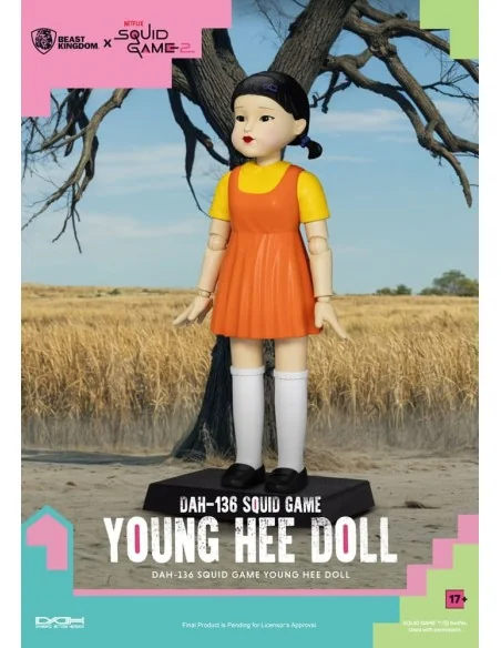 Squid Game Af. with Sound Young Hee Doll 30 cm